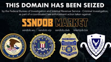 Photo of Feds seize SSNDOB marketplace that listed personal data of 24 million people