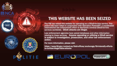 Photo of Feds seize 13 more DDoS-for-hire platforms in ongoing international crackdown