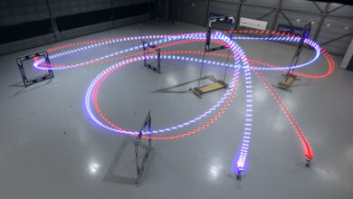 Photo of High-speed AI drone beats world-champion racers for the first time
