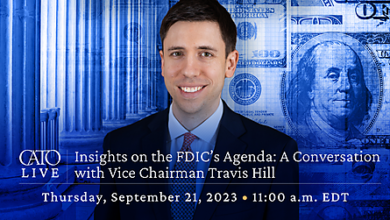 Photo of FDIC Vice Chairman Travis Hill to Visit Cato on Thursday