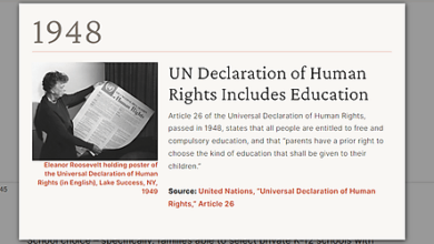 Photo of Universal Declaration of Human Rights: Enshrines Education Choice to Defend Freedom