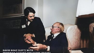 Photo of When Hayek Came to Cato