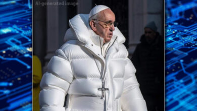 Photo of AI-generated puffy pontiff image inspires new warning from Pope Francis