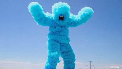 Photo of Runway’s latest AI video generator brings giant cotton candy monsters to life
