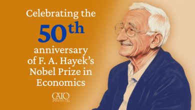 Photo of 50th Anniversary of Hayek’s Nobel