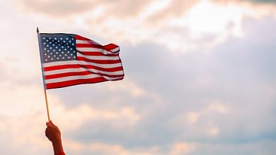 Photo of Trump’s Blast of Hot Air on Flag Burning